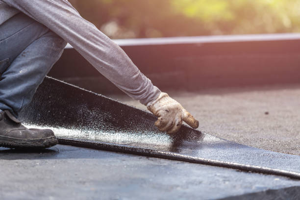 Professional Waterproofing technician working in Bethesda, MD